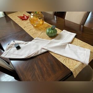 Adrianna Papell Cuffed Hem Slim Fit Pants